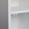 Happimess Serene 27.5"H Handcrafted Acacia Wood Bathroom Freestanding Floor Bathroom Storage Cabinet w/Louver SHF2001W - alternate 6