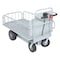 Vestil Steel Off-Road Tilting Traction Drive Cart 500 Lb. Rough Terrain Capacity Gray OROAD-1000-T - alternate 5