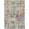 Homeroots 3' X 5' Linen Purple And Gold Abstract Washable Indoor Outdoor Area Rug 630867 - alternate 2