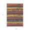 Homeroots 9' X 12' Granite Gray Copper And Yellow Striped Washable Indoor Outdoor Area Rug 598894 - alternate 6