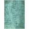 Homeroots 9' X 12' Teal Blue Ikat Washable Indoor Outdoor Area Rug 577005 - alternate 4