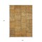Homeroots 9' X 12' Peach Gray And Charcoal Patchwork Washable Indoor Outdoor Area Rug 581591 - alternate 6