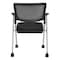 Office Star Products FC Series Flex Back Nesting Chair, Black FC8486-231 - alternate 5