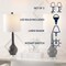 Jonathan Y Dylan 25" Metal/Crystal Teardrop LED Table Lamp, Oil Rubbed Bronze, 2PK JYL5010C-SET2 - alternate 6