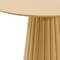 Homeroots 52" Brown Solid Wood Pedestal Base Round Top Dining Table 721011 - alternate 2