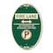 Signmission Fire Lane - No Parking or Standing Anytime W, 12 In X 18 In Architectural, Heavy Gauge Aluminum A-OV-G-1218-24009 - alternate 1