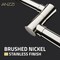 Anzzi Marca 360-Degree 24 in. Dual Swivel Pot Filler in Brushed Nickel KF-AZ259BN - alternate 4