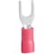 Gardner Bender Spade Terminal, 600 V, 22 to 18 AWG Wire, 8 to 10 Stud, Vinyl Insulation, Red 20-112 - alternate 1
