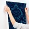A-Street Prints Shadow Blue Flocked Damask Wallpaper 4147-87310 - alternate 4