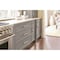 Amerock London 8 in 203 mm Center-to-Center Polished Nickel/Black Chrome Cabinet Pull BP36663PNBCR - alternate 3
