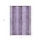 Homeroots 3' X 5' Purple And Lilac Striped Washable Indoor Outdoor Area Rug 617842 - alternate 7