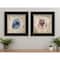 Homeroots Set Of Two Wonder Years Owls Black Framed Print Wall Art, 2PK 407068 - alternate 2
