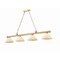 Z-Lite Cordon Heritage Brass 4 Light Billiard 2306-4HBR-AGM14 - alternate 1