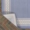 Jonathan Y Lucia Classic Diamond Border Blue/Cream 3 ft. x 5 ft. Indoor/Outdoor Area Rug SMB207C-3 - alternate 2