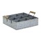 Homeroots 12" Silver Galvanized Metal Box 487663 - alternate 4