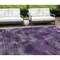 Homeroots 9' X 12' Purple Lavender And Gray Abstract Washable Indoor Outdoor Area Rug 587150 - alternate 1