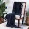 Homeroots 50" X 50" Indigo Woven Cotton Throw Blanket 519075 - alternate 4
