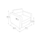 Office Star Products Atlantic Chair, White ATL51-R101 - alternate 4