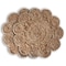 Homeroots 15" Set of Two Natural Braided Jute Scalloped Placemats 534178 - alternate 3