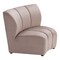 Homeroots 42" Beige Velvet Modular Sofa 573988 - alternate 5