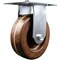 Service Caster 6 Inch Heavy Duty Top Plate High Temp Phenolic Rigid Caster with Roller Bearing SCC-35R620-PHRHT - alternate 1