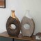 Uniquewise 19-Inch Black and Gold Farmhouse Vase - Decorative Piece for Boho Kitchen, Bedroom Table, Home QI004688.BK - alternate 7