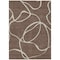 Homeroots 8' X 10' Brown And Beige Abstract Washable Indoor Outdoor Area Rug 597466 - alternate 4