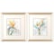 Homeroots Set Of Two Bird of Paradise Champagne Framed Print Wall Art, 2PK 484168 - alternate 1
