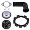 Wastemaid 1-1/4 HP Garbage Disposal Anti-Jam and Corrosion Proof with Odor Guard and Silver Guard 10-US-WM-658-3B - alternate 4
