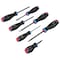 Performance Tool 7 pc. TPE Diamond Tip Screwdriver Set, Magnetic, CRV W1743 - alternate 1