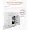 Vevor Shaker Base Cabinet 36" W x 24" D x 34.5" H Ready to Assemble Cabinet White KLCC-06 - alternate 4