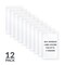 C-Line Products 2-1/4" x 3-5/8" Self-Adhesive Binder Label Holders, 12/PK, 5PK/BX, 10BX/CT 70025-BX - alternate 3