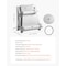 Vevor 16 Inch Pizza Dough Roller Sheeter Semi-automatic Commercial Dough Press 390W APD40 - alternate 6