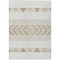 Homeroots 8' X 10' Ivory Beige And Taupe Southwestern Washable Indoor Outdoor Area Rug 613918 - alternate 4