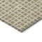 Homeroots 3' X 5' Gold And Beige Geometric Washable Indoor Outdoor Area Rug 583282 - alternate 4