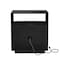 Homeroots 23" Black Wood Accent Cabinet 691675 - alternate 3