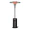 Homeroots 40000 BTU Bronze Steel Propane Cylindrical Pole Standing Patio Heater 480584 - alternate 3