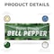 Signmission Farm Fresh Bell Pepper, 48 Inch x 120 Inch, Vinyl Banner B-120-30578 - alternate 4