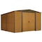 Arrow Woodridge 10 x 12 x 7 ft Woodgrain Steel Storage Shed WR1012 - alternate 1