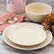 Spice By Tia Mowry Creamy Tahini 12 Piece Stoneware Dinnerware Set in Matte Orange 88204.12R - alternate 5