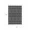 Homeroots 10' X 14' Black And Ivory Tribal Washable Indoor Outdoor Area Rug 614208 - alternate 5
