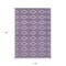 Homeroots 10' X 14' Purple Gray And Ivory Geometric Washable Indoor Outdoor Area Rug 599663 - alternate 3