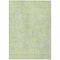 Homeroots 5' X 8' Lime Green Gray And Ivory Geometric Washable Indoor Outdoor Area Rug 594564 - alternate 5