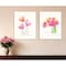 Homeroots Set Of Two Simple Bouquets White Framed Print Wall Art, 2PK 415800 - alternate 2