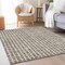 Homeroots 9' X 12' Brown Taupe And Ivory Geometric Washable Indoor Outdoor Area Rug 583274 - alternate 6