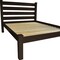 Homeroots Dark Brown Solid Wood Full Bed Frame 546756 - alternate 4
