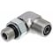 Gates Male Flat-Face O-Ring to Male O-Ring Boss - 90 SAE to SAE G60810-0806 - alternate 4