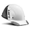 Lift Safety DAX Carbon Fiber Cap Brim 50-50 (White/Black) - ANSI-C, TYPE 1 HDC50C-19WC - alternate 1