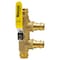 Nibco Pro-Pal 1-Inch x 1-Inch Press Purge Tee H-88644 - alternate 1