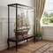 Homeroots 23in Dark Brown Glass Standard Display Stand 364363 - alternate 6